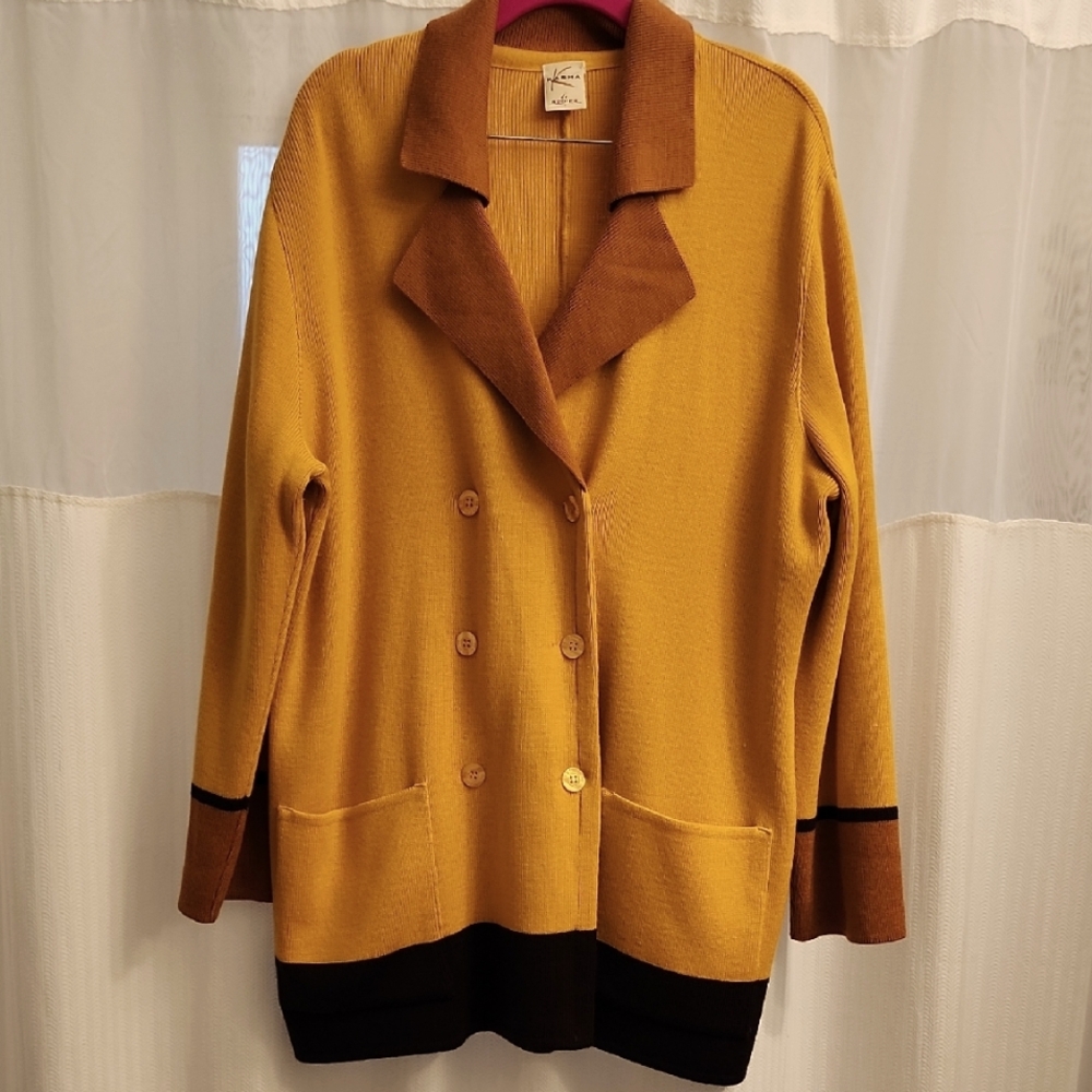 Kasha De Rodier Cardigan Sweater & Beret